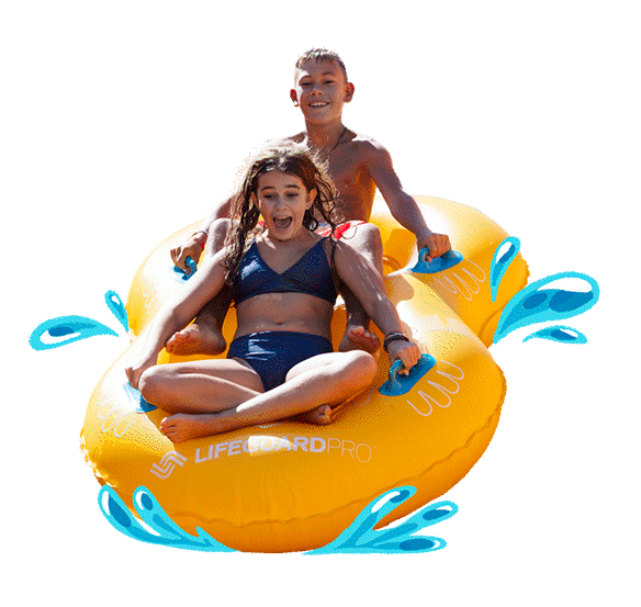 Flotador doble – Parque acuático aquasierra Flotador doble - Parque acuático aquasierra