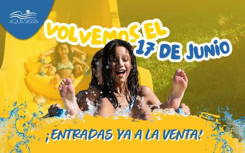 apertura parque acuatico aquasierra 2026